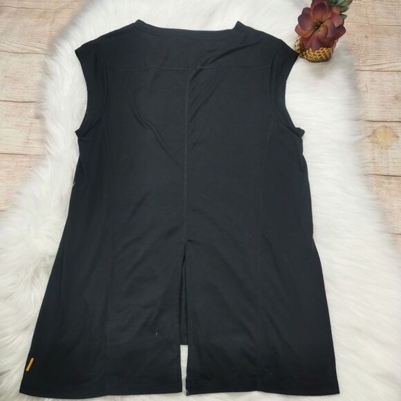 Lucy Effortless Ease Split Back Cap Sleeve Top XS - Picture 5 of 7